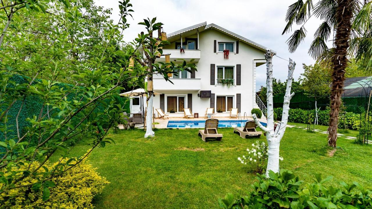 Villa Atlas Muhafazakar Havuzlu, Mustakil Genis Bahceli Sapanca Esterno foto