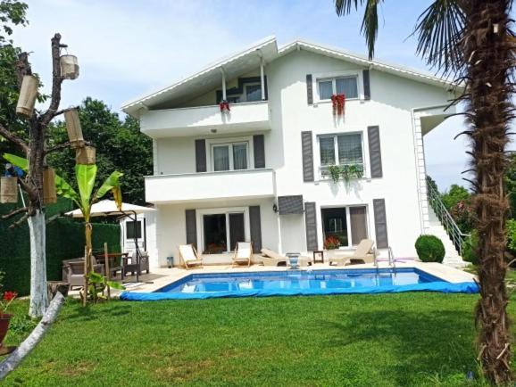 Villa Atlas Muhafazakar Havuzlu, Mustakil Genis Bahceli Sapanca Esterno foto